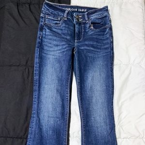 American Eagle Hi-Rise Artist Flare